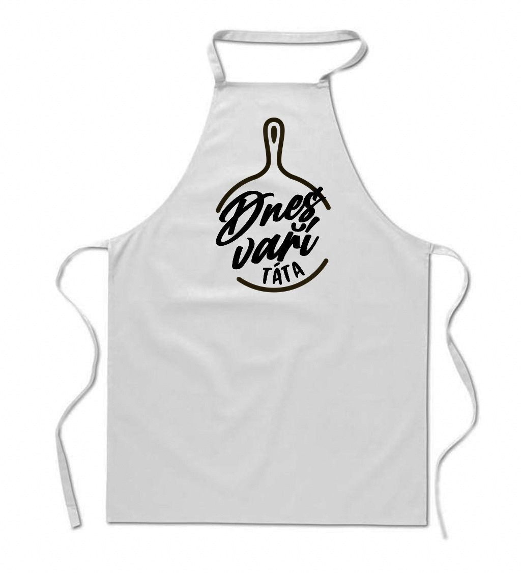 Zástěra bílá - Dnes vaří táta