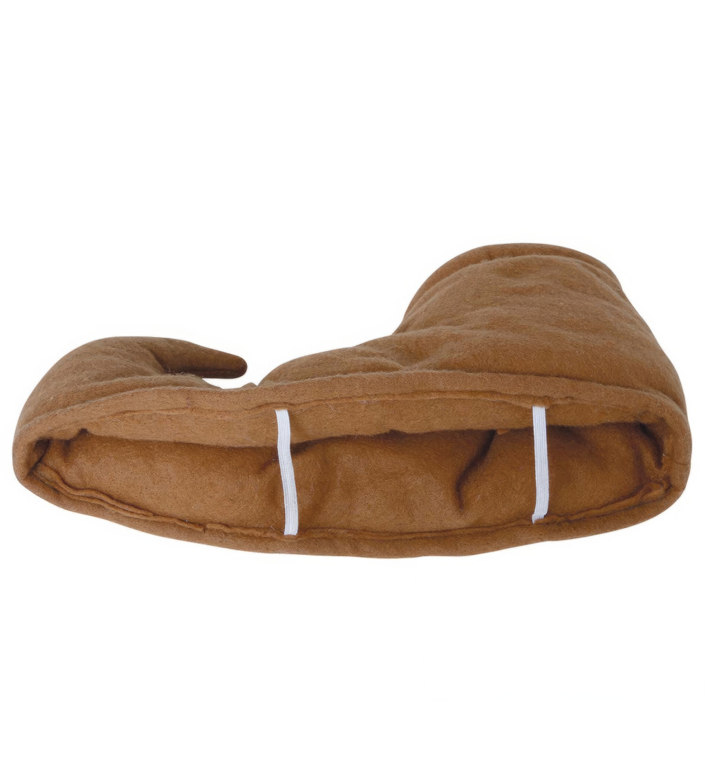 Hnědé dětské elfí boty