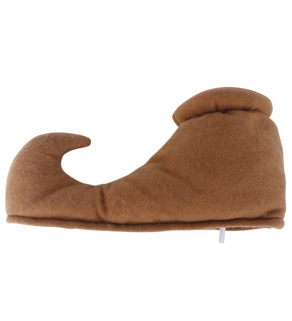 Hnědé dětské elfí boty