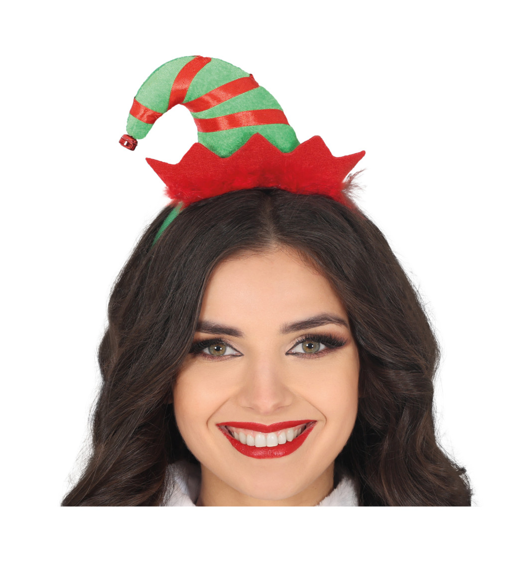 Čelenka s elfí čepičkou