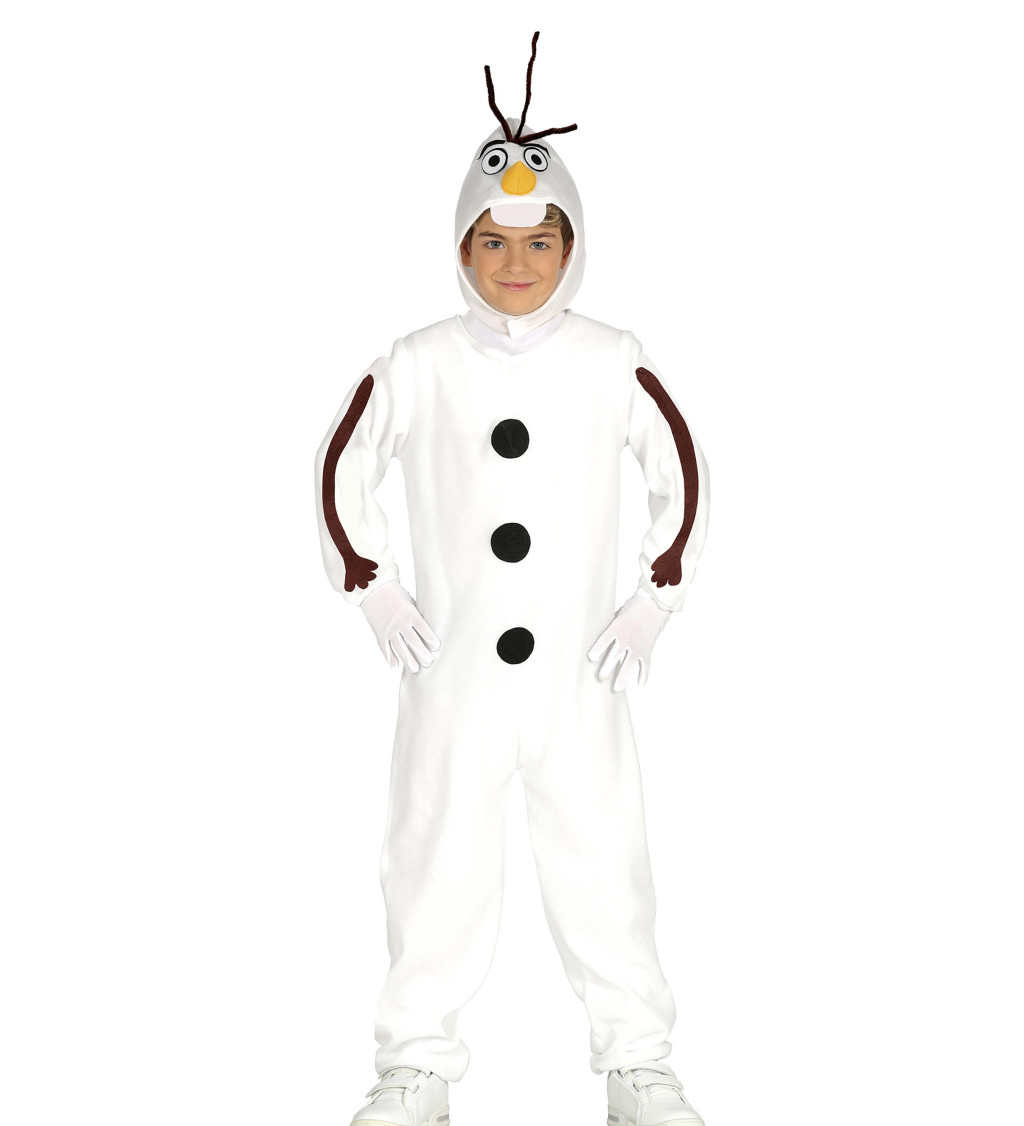 Dětský kostým Sněhulák