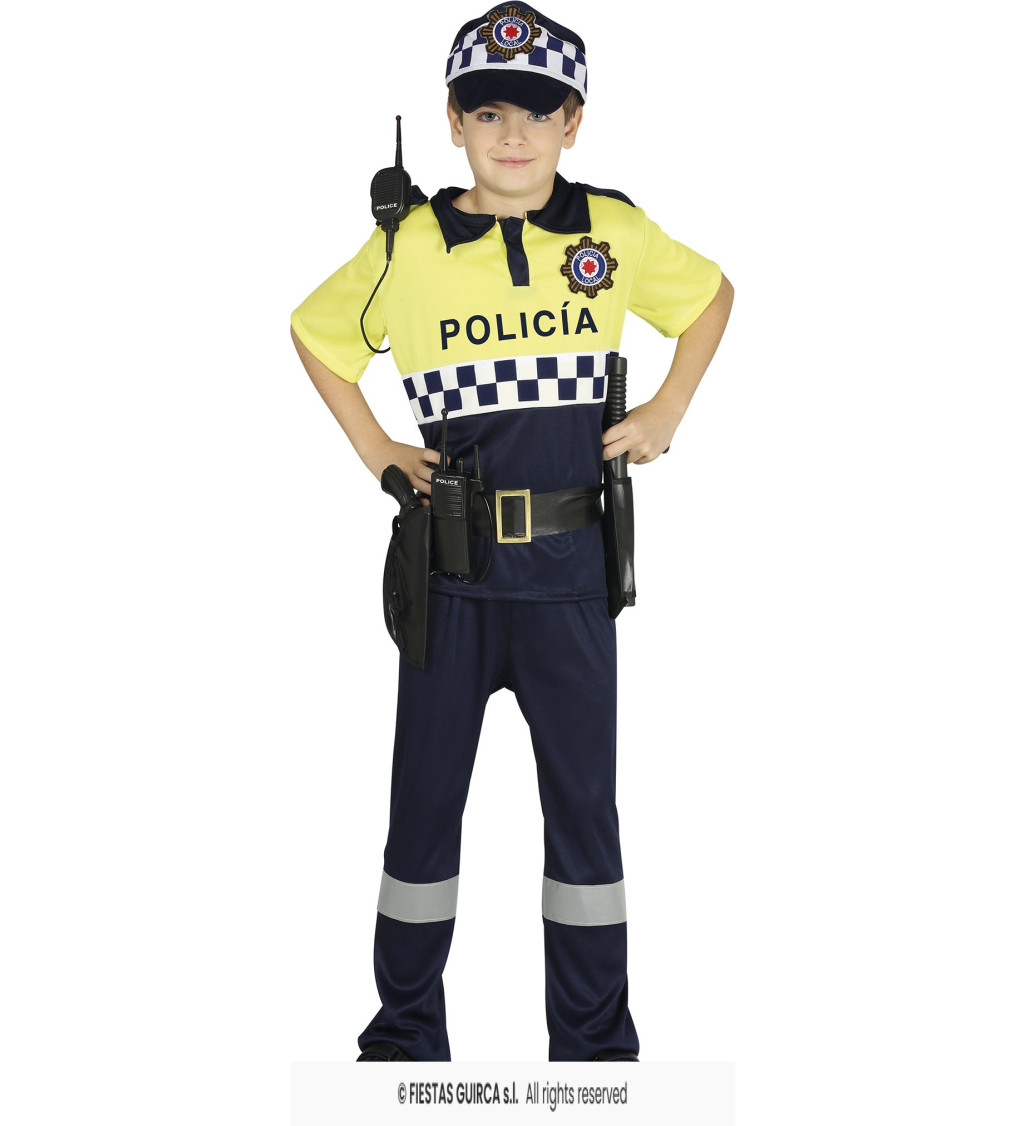 Dětský kostým Policista
