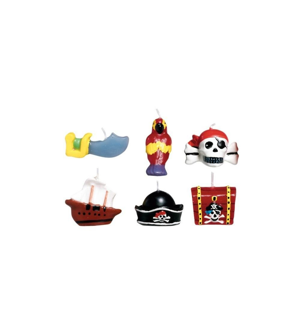 Svíčky dortové Piráti
