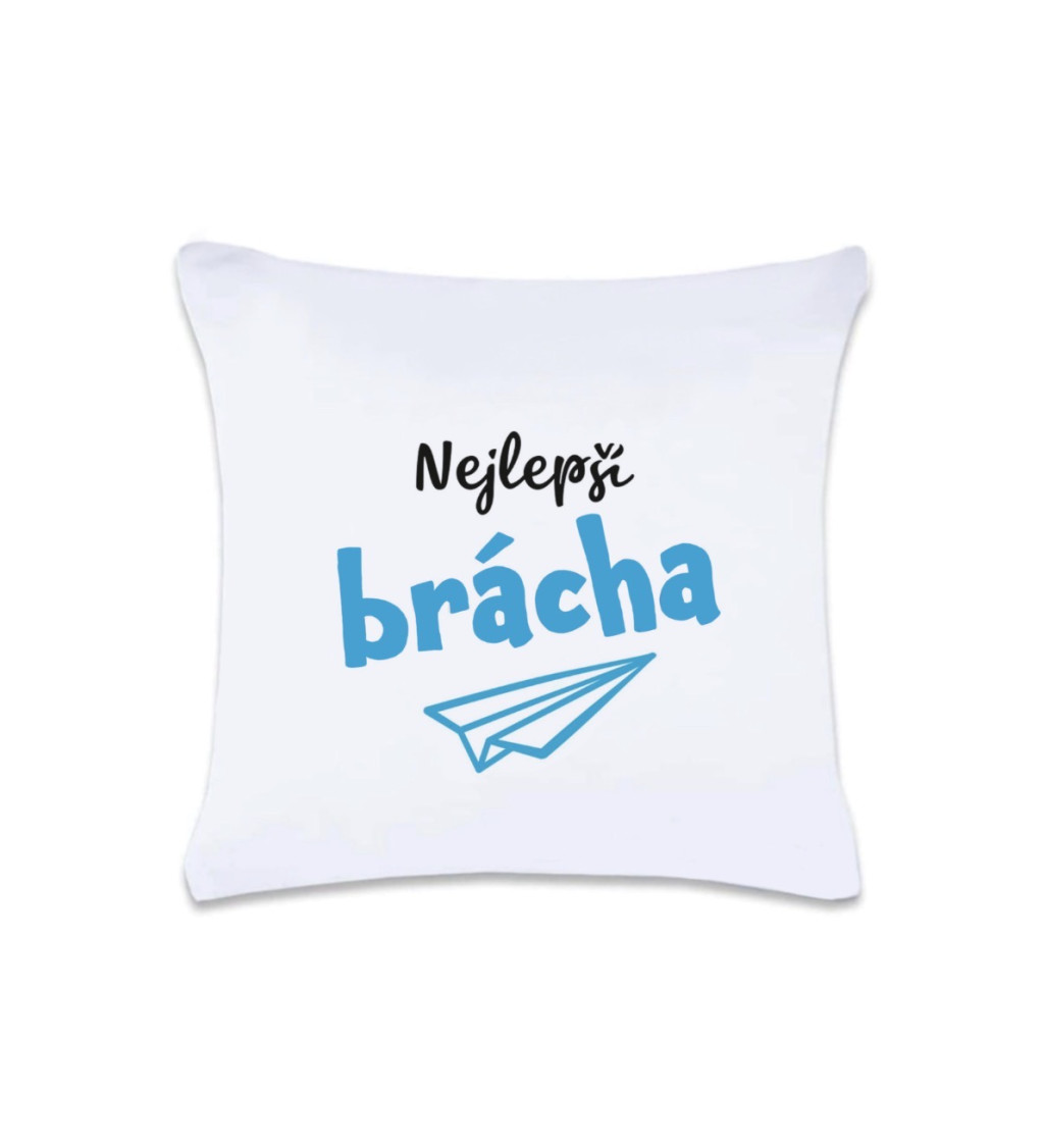 Polštář s potiskem - Nejlepší brácha