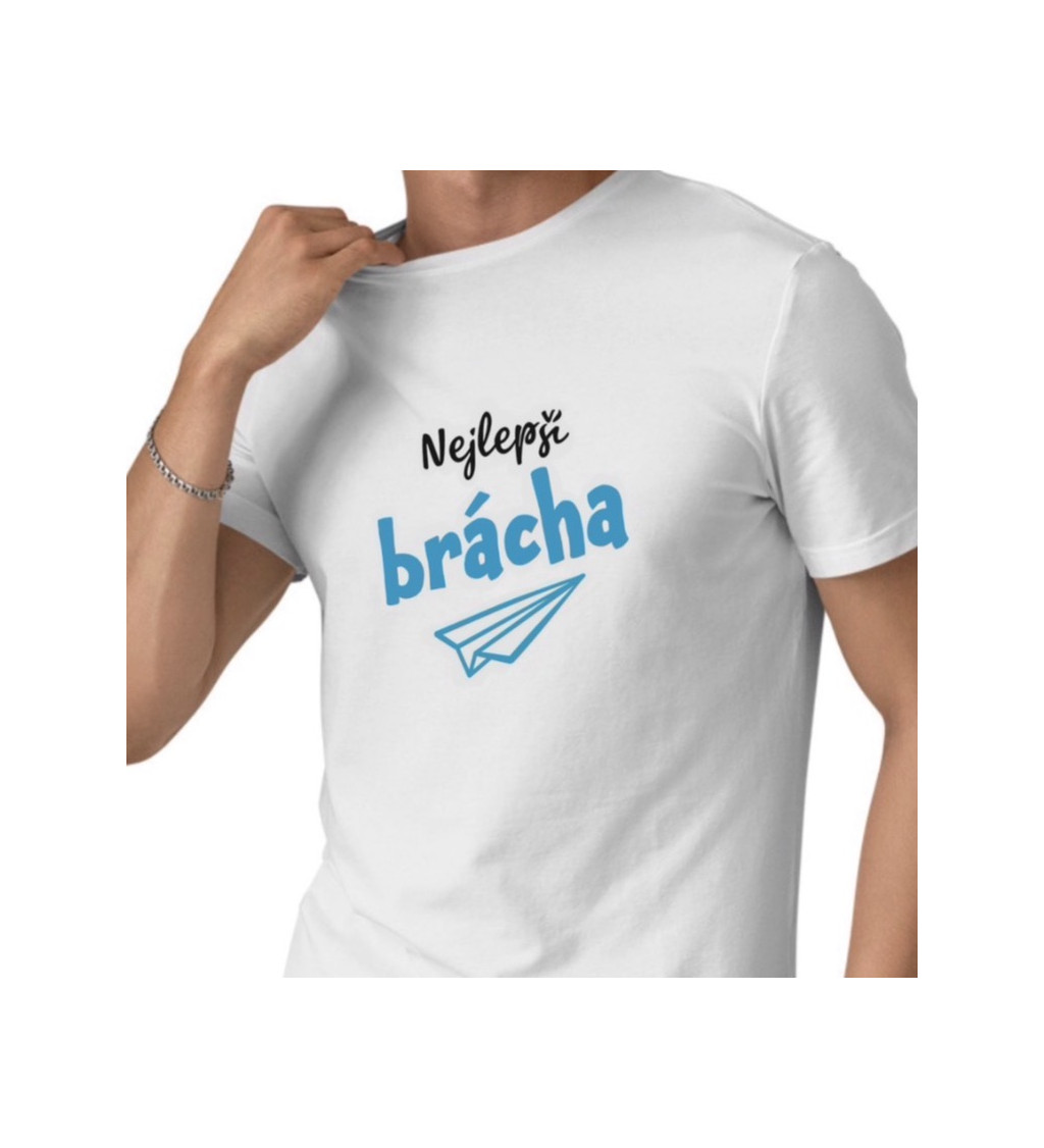 Pánské triko bílé - Nejlepší brácha