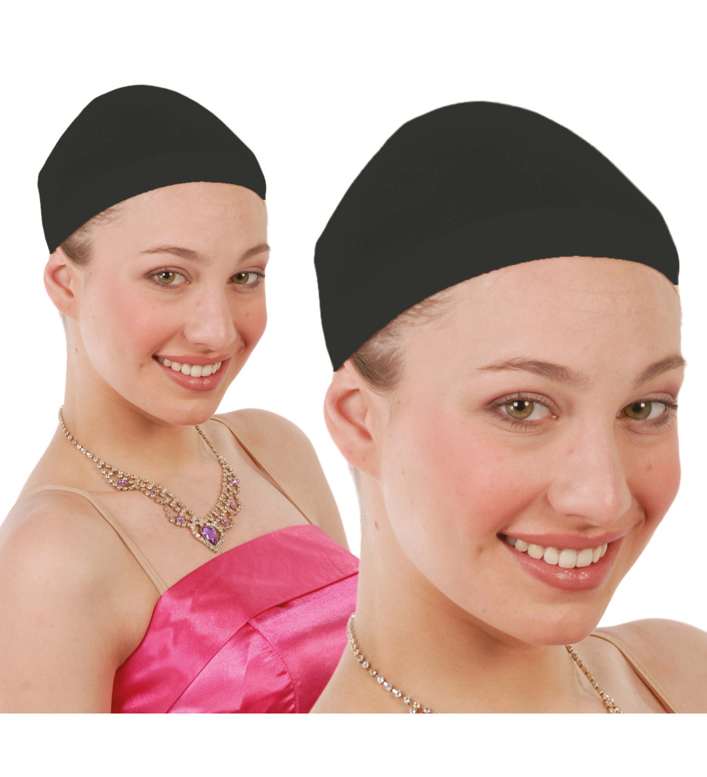 Síťka pod paruku černá