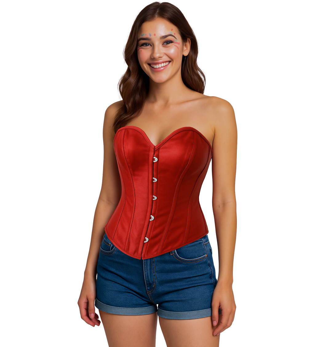 Korzet červený