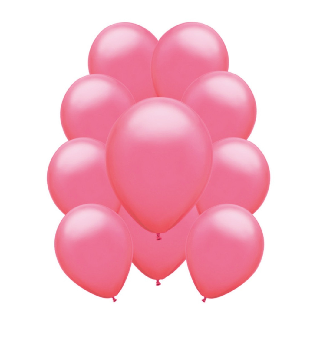 Latexové balónky pastelové sakurově růžové