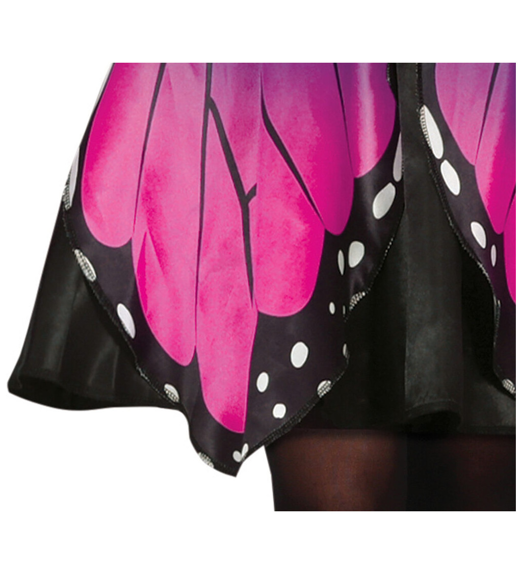 Dámský kostým Fialový motýl