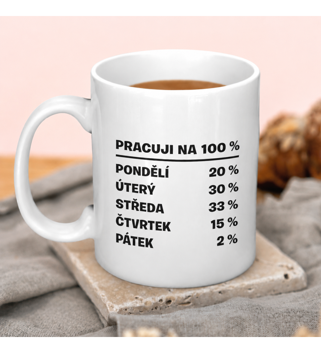 Hrnek - pracuji na 100 %