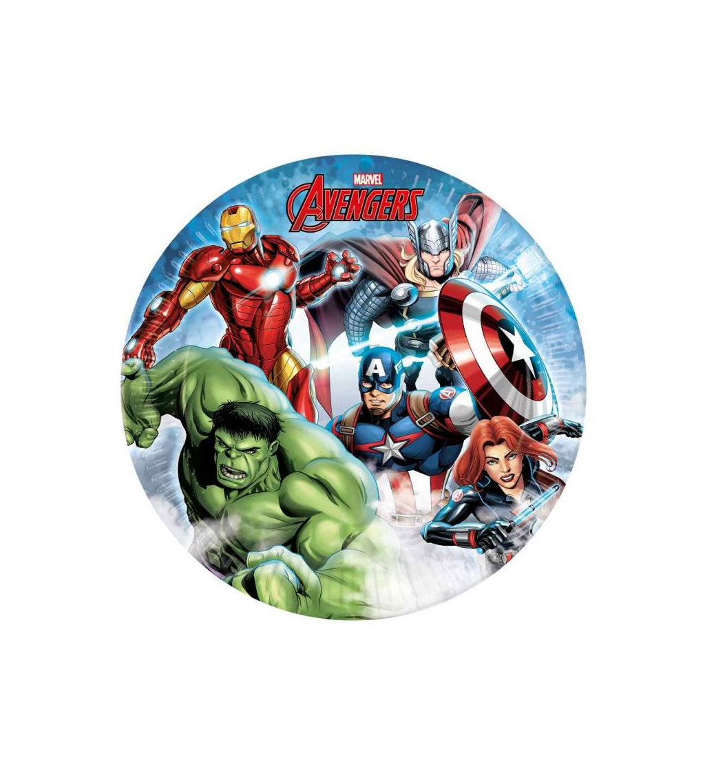 Papírové talíře Avengers