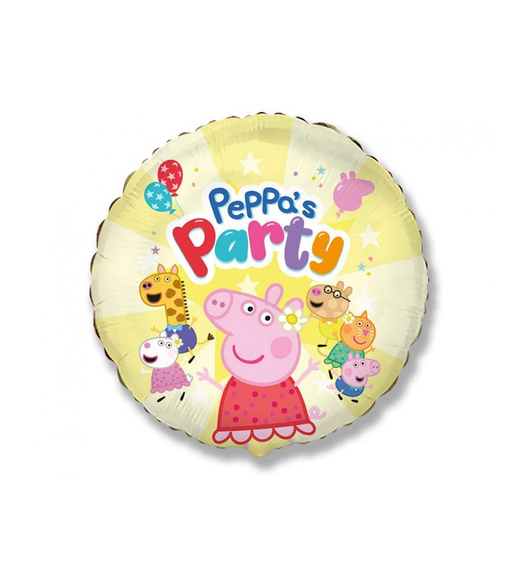 Fóliový balónek Peppa Pig párty 45 cm