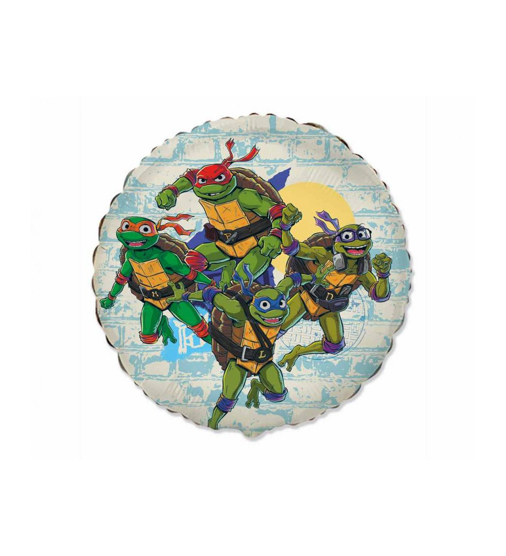 Fóliový balónek Ninja Turtles 46 cm