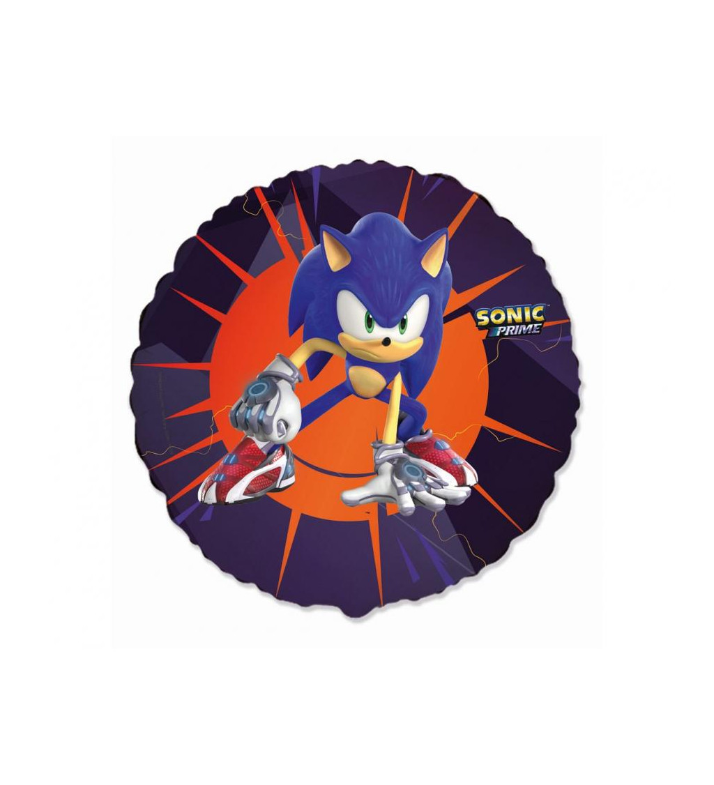Fóliový balónek Sonic 46 cm