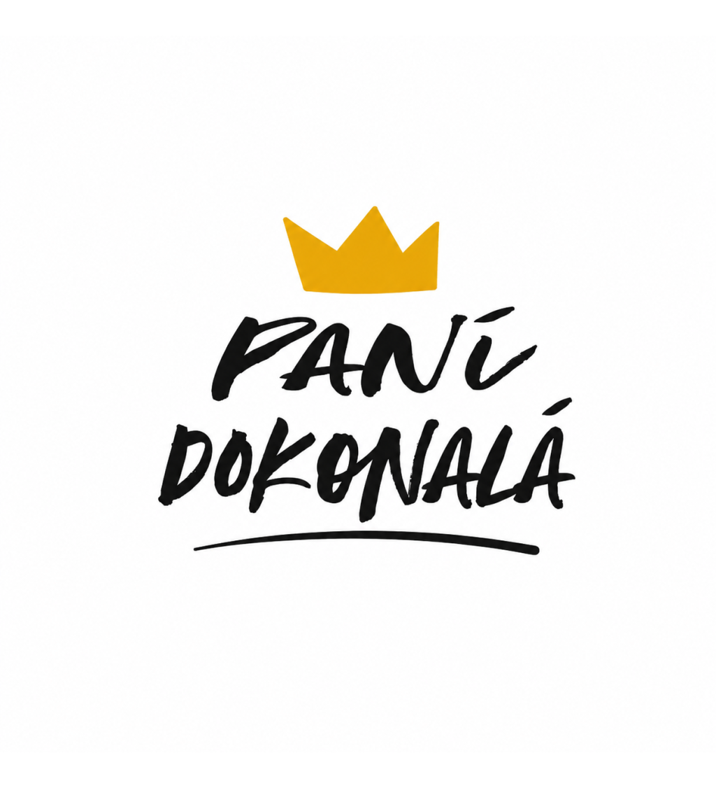 Dámské tričko bílé - Paní dokonalá