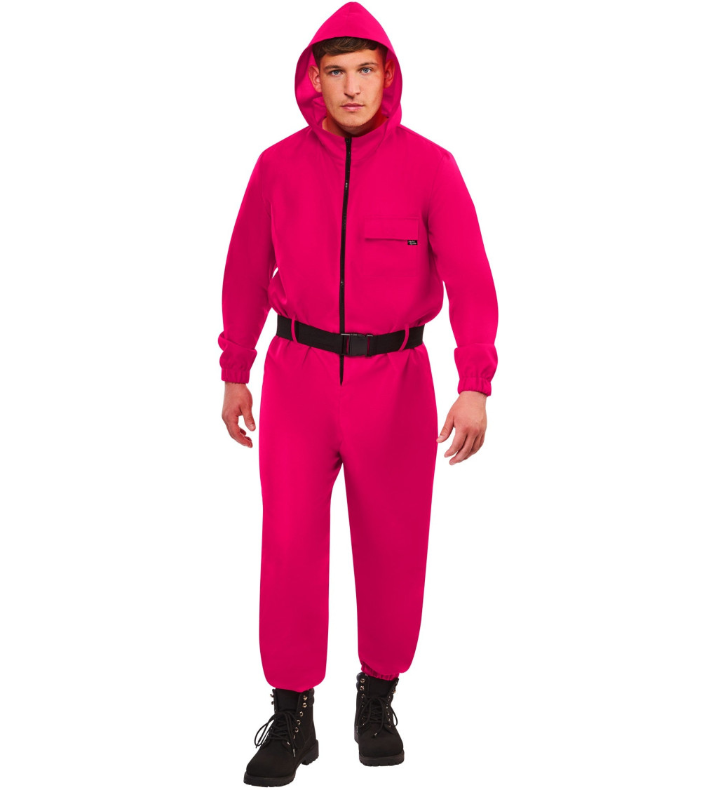 Pánský kostým Squid game kombinéza