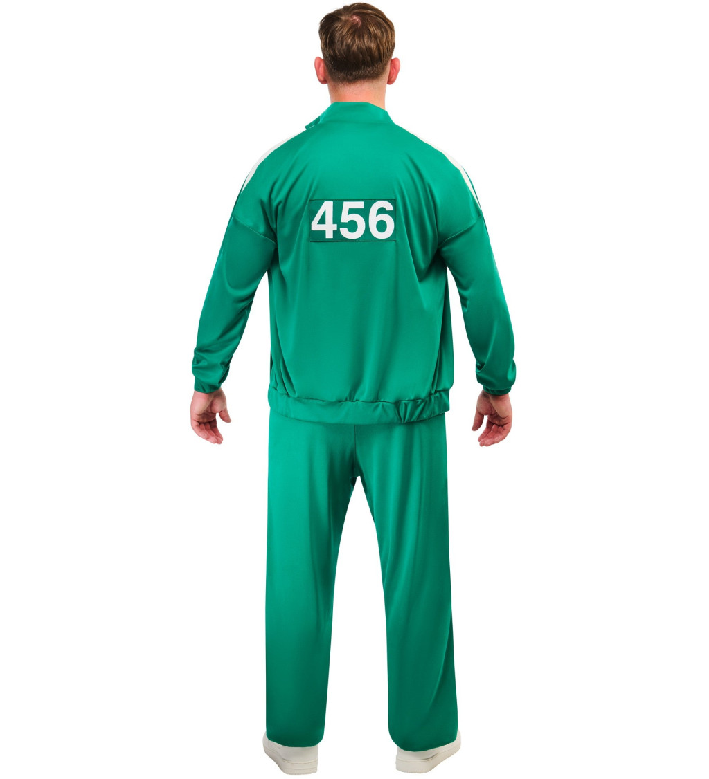 Pánský kostým Squid game Hráč 456