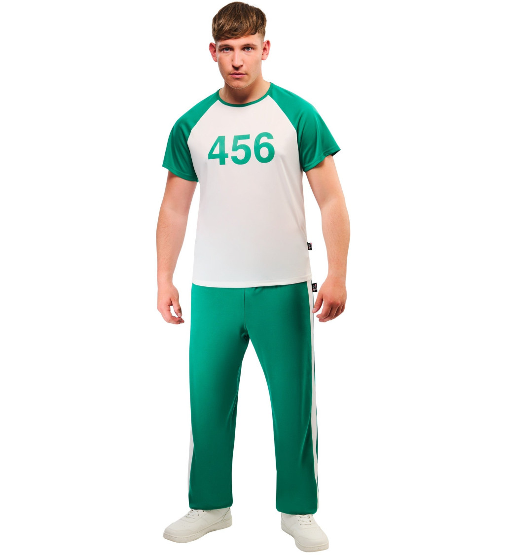 Pánský kostým Squid game Hráč 456