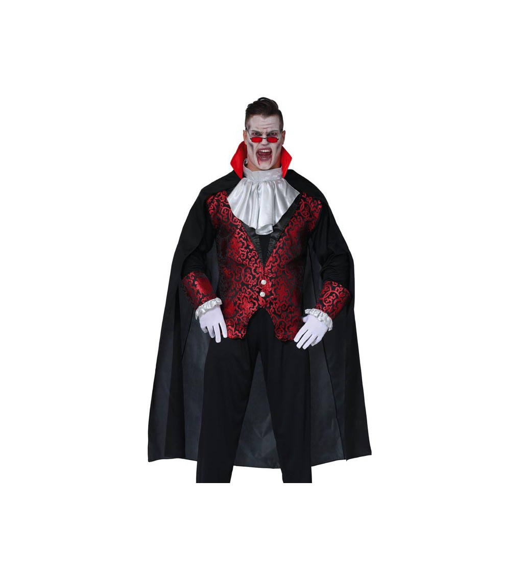 Černý plášť 140 cm