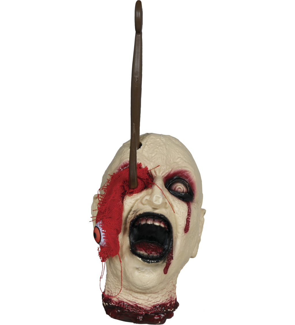 Závěsná hlava s háčkem 38 cm