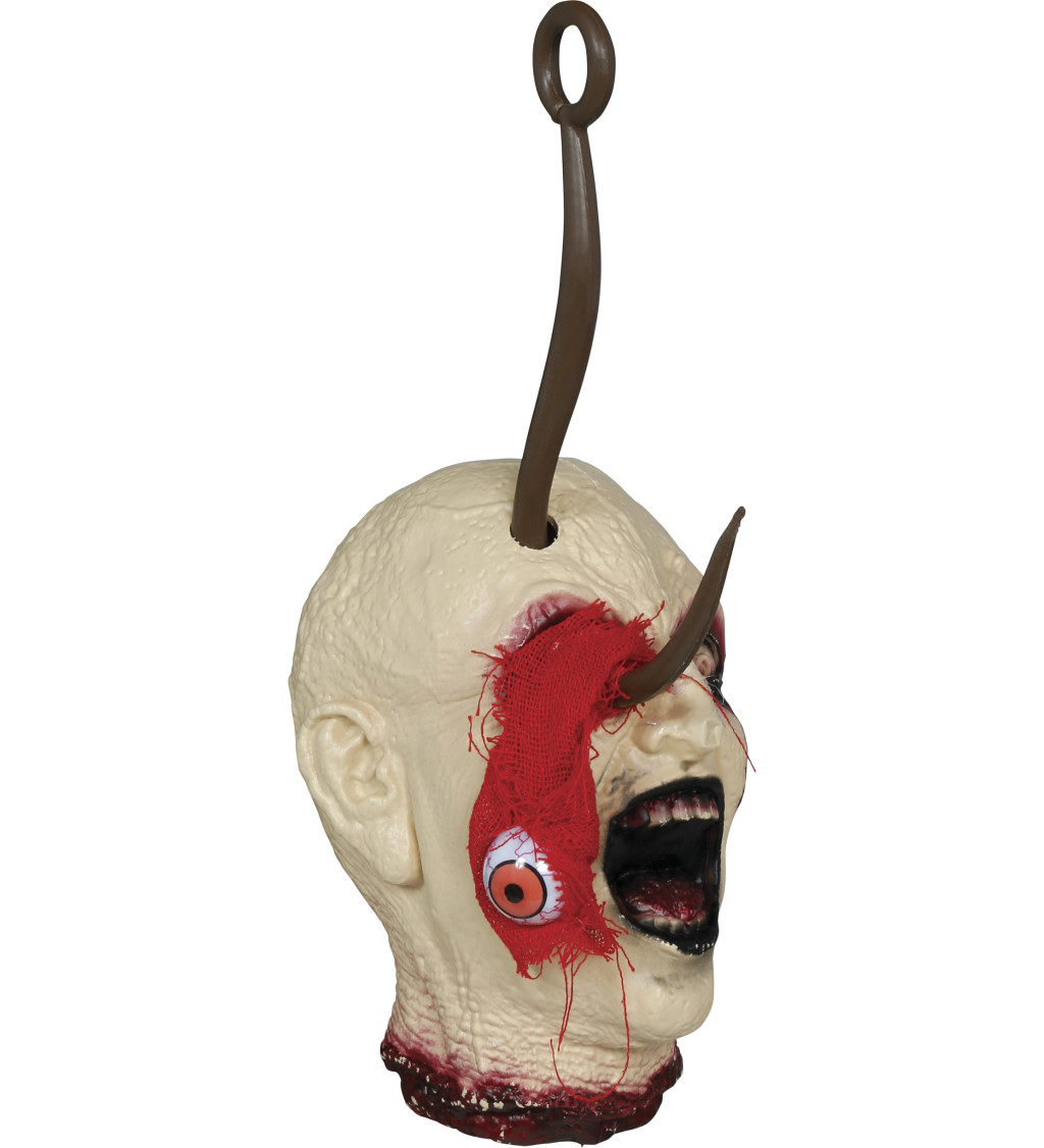Závěsná hlava s háčkem 38 cm
