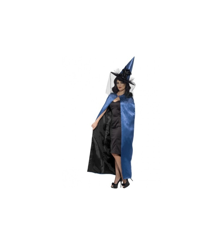 Modrý čarodějnický plášť