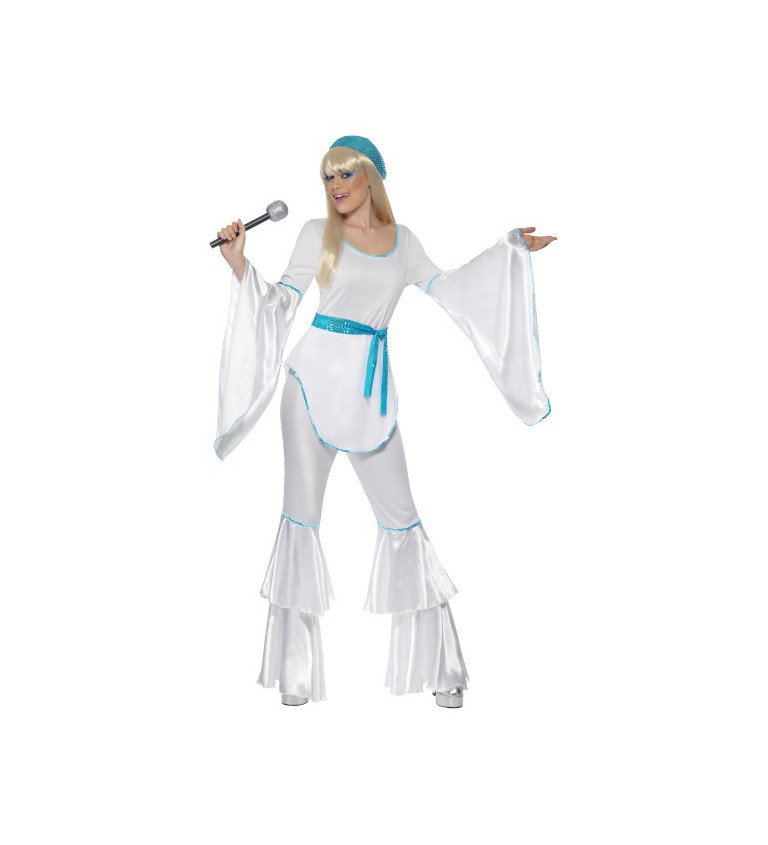 Kostým ABBA - dámský, bílý