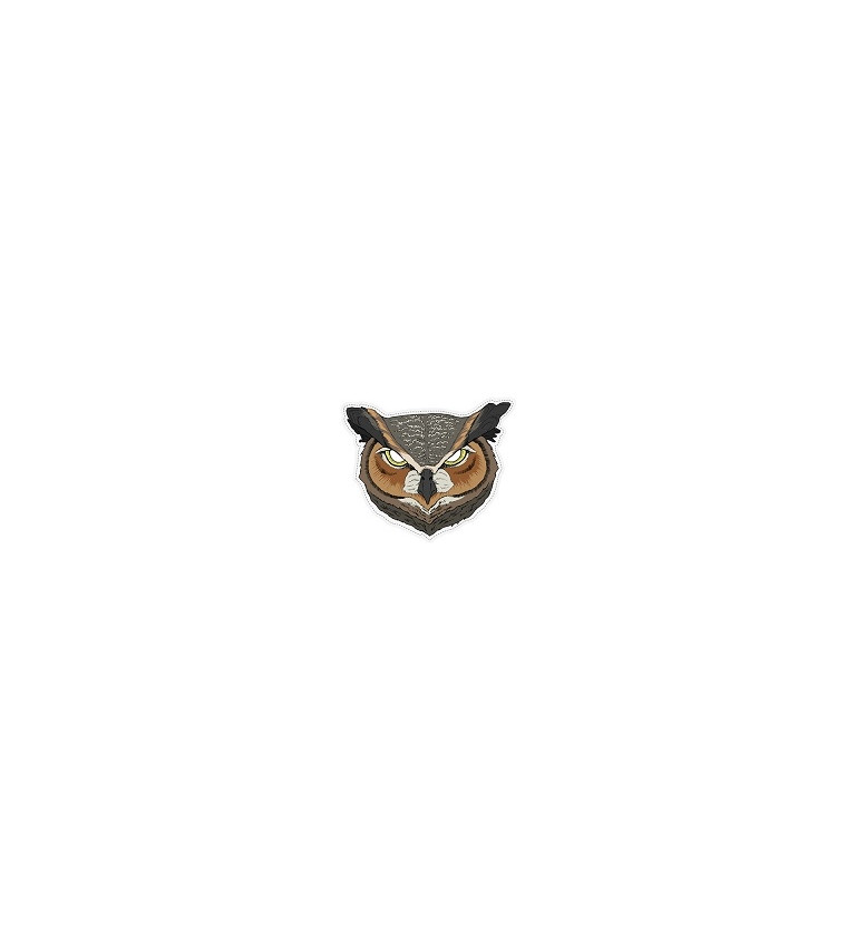 Maska sova - Kalous ušatý