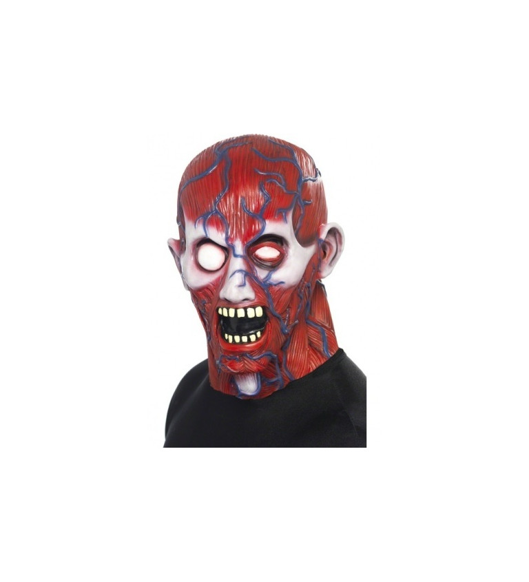 Hororová maska -  člověk bez kůže