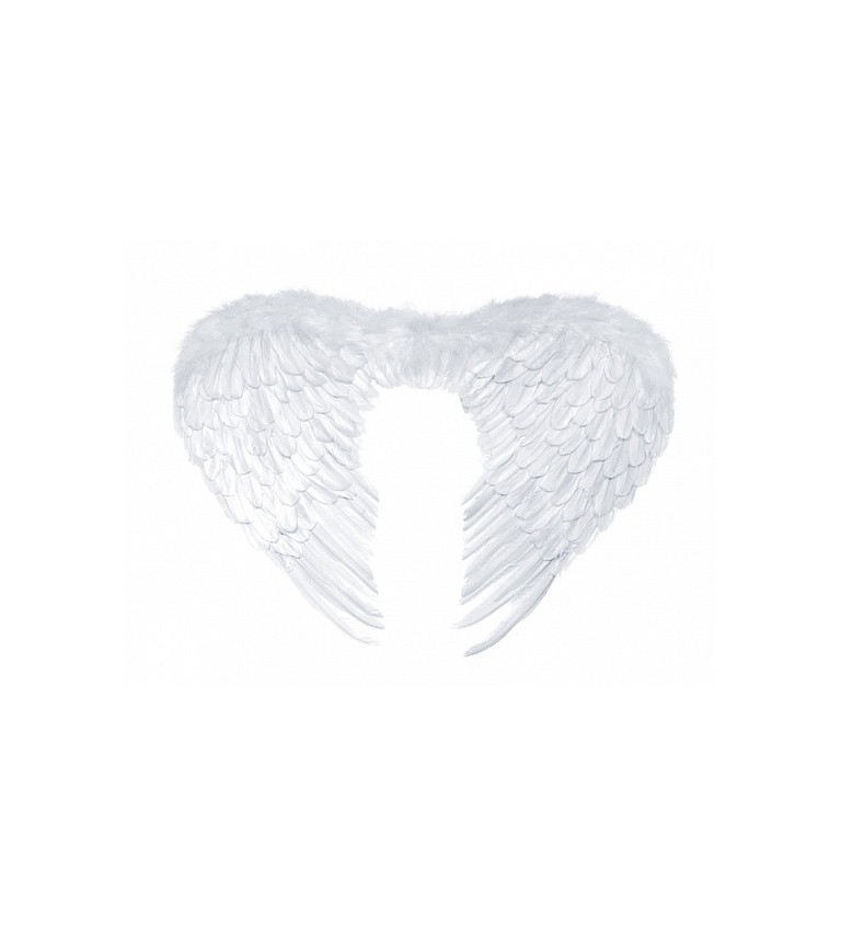 Bílá andělská křídla V