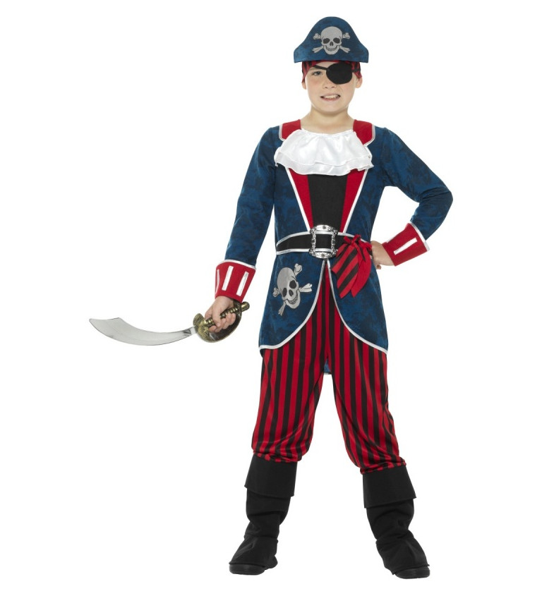 Dětský kostým - Kapitán pirátů