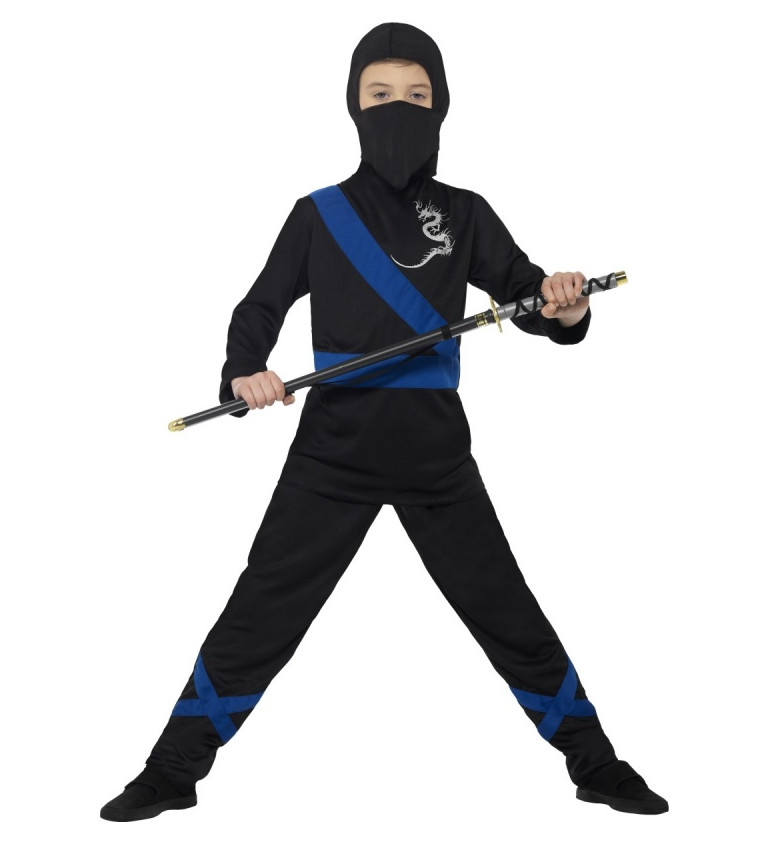 Dětský kostým Ninja - černý