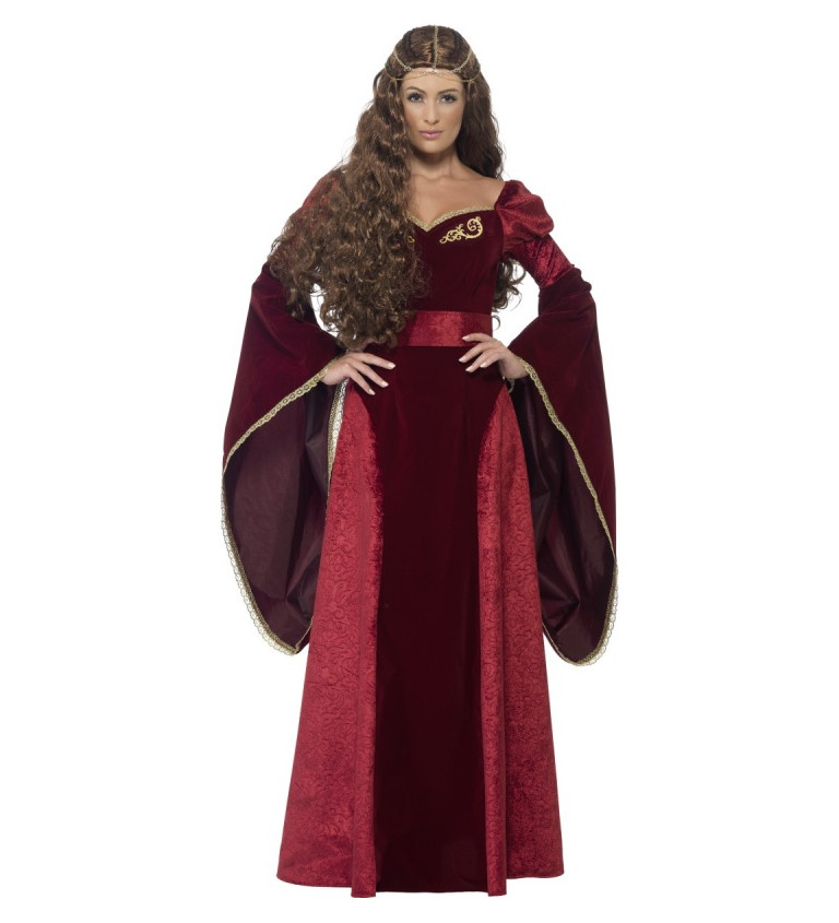 Dámský kostým - Královna rubínová