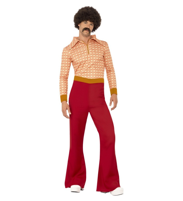 Pánský kostým - 70. léta - overal