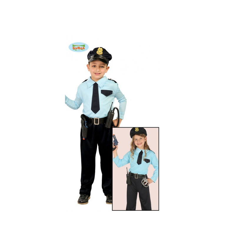 Dětský kostým - unisex Policista