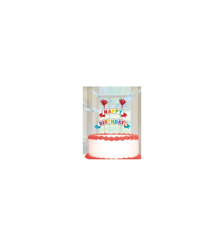 Zapichovátko do dortu - Happy Birthday