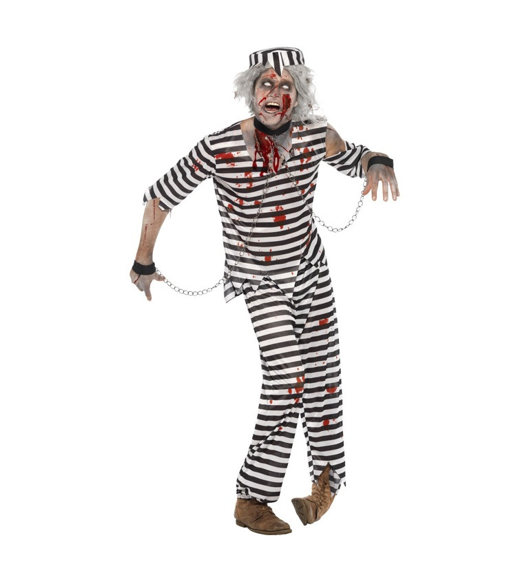 Pánský kostým - Zombie vězeň