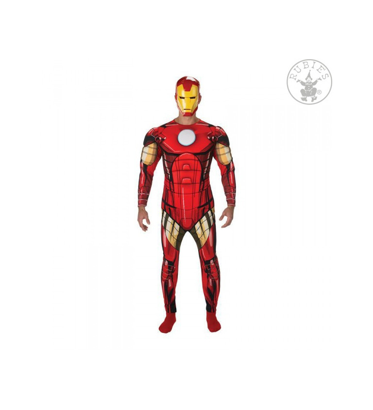 Pánský kostým Iron man deluxe