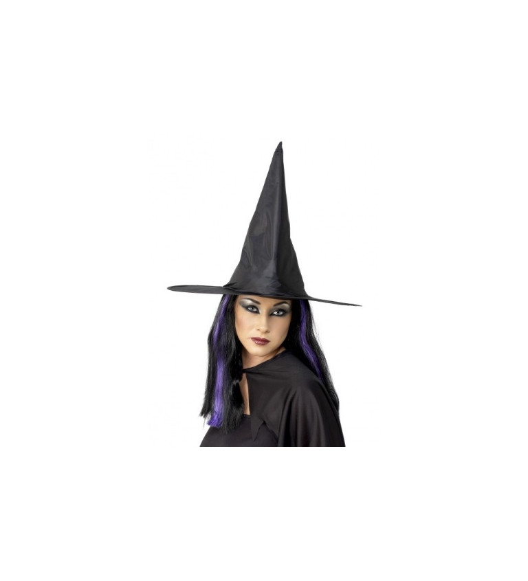 Klasický klobouk čarodějnice 