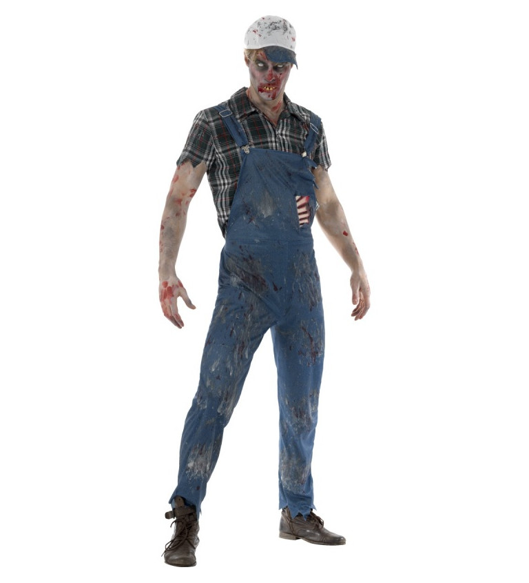 Pánský kostým - Zombie opravář
