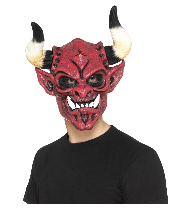 Maska ďábla - latexová