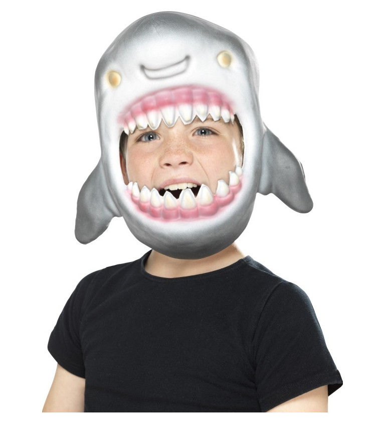 Dětská halloween maska Žralok