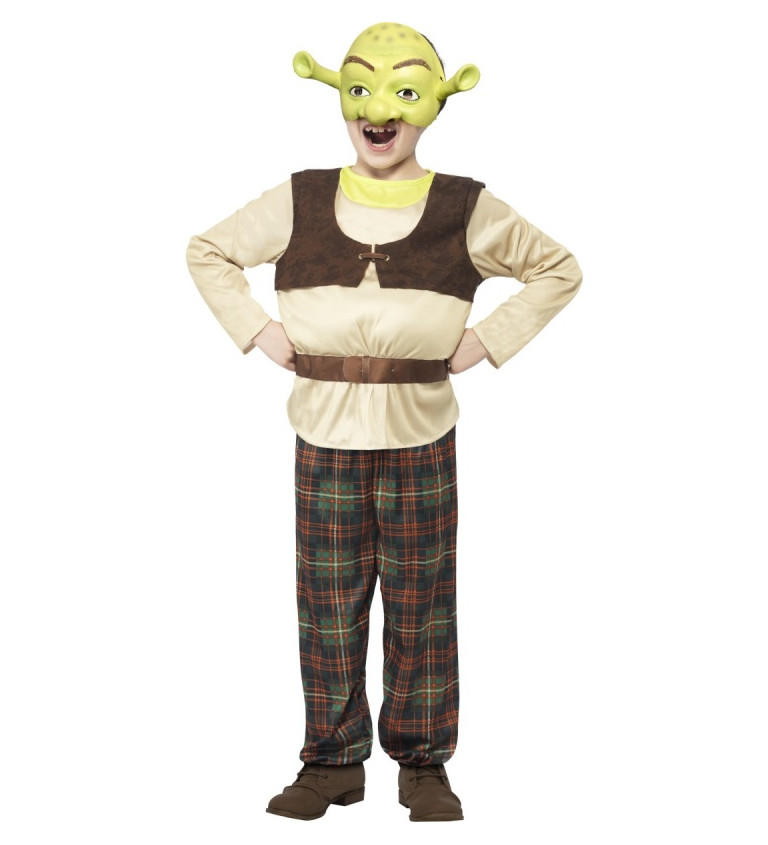 Kostým Shrek - dětský
