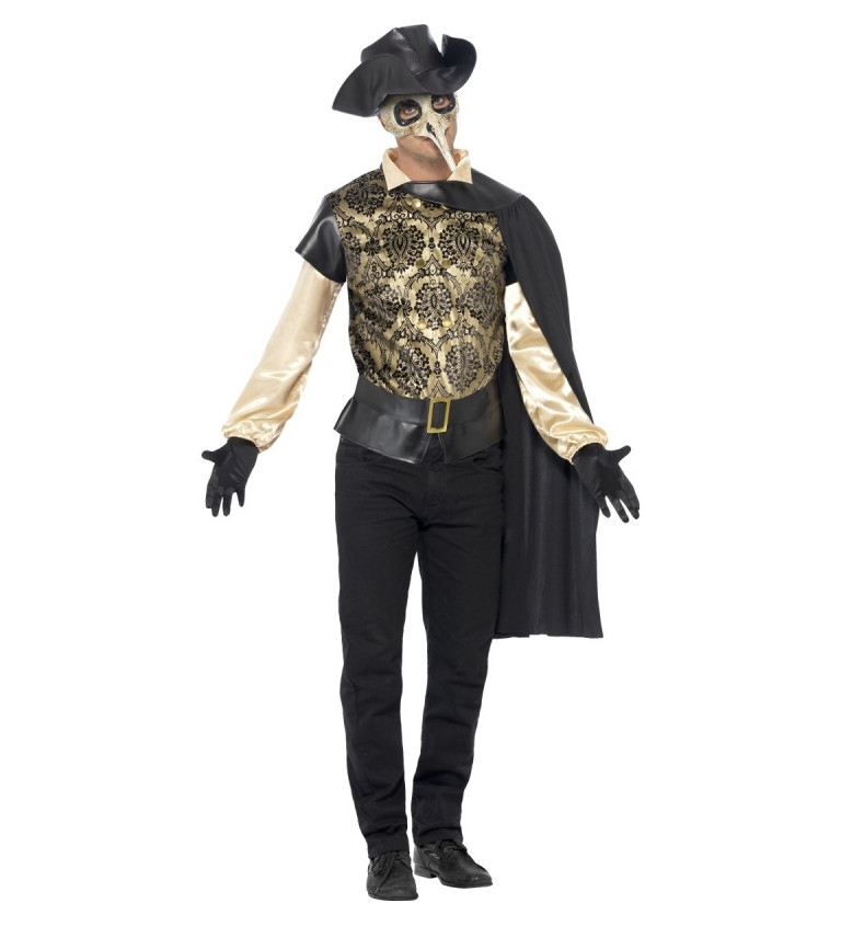 Pánský kostým - Středověký morovvý doktor