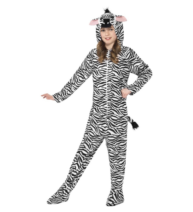 Dětský kostým basic - Zebra