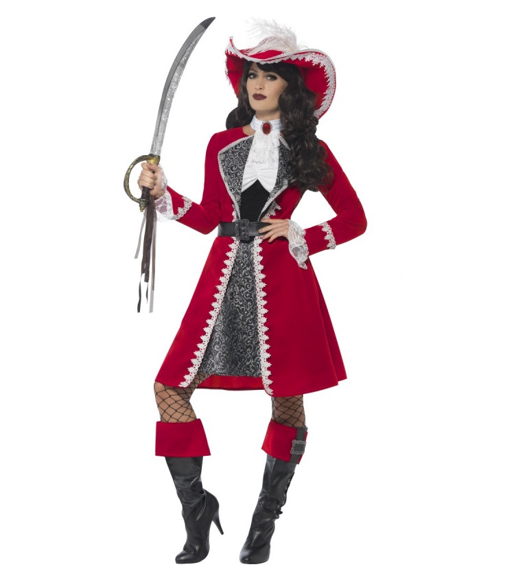 Kostým - Kapitánka pirátů