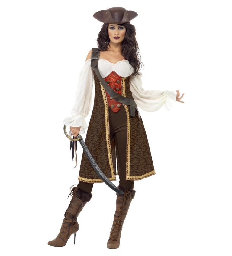 Kostým - Pirátka guvernérka