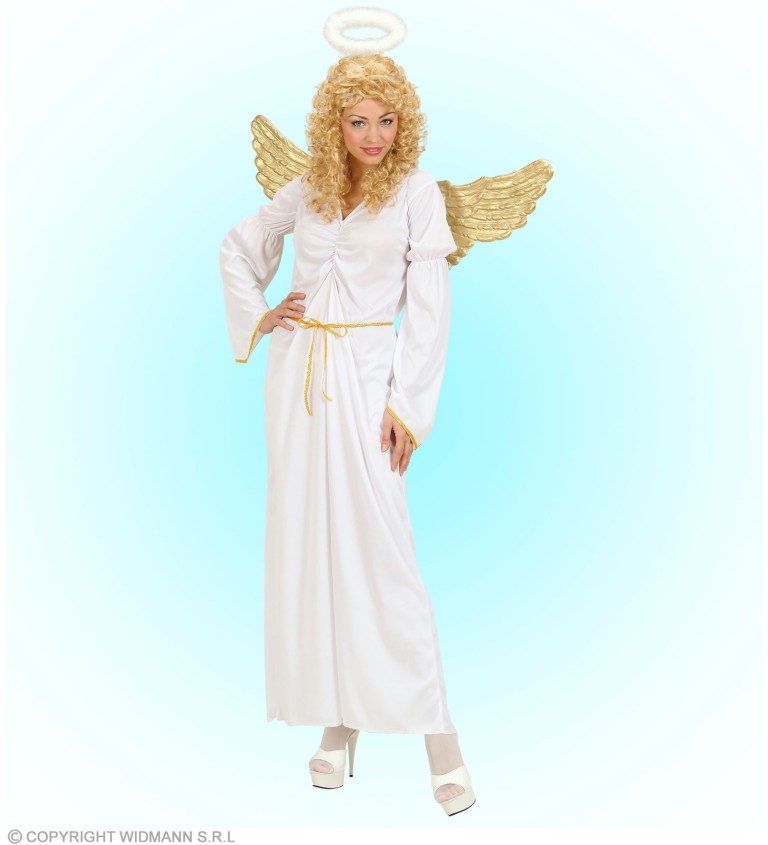Dámský kostým Anděl se svatozáří