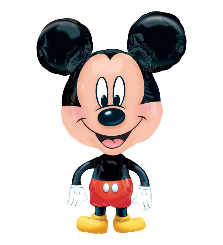 Fóliový balónek Mickey - chodící 