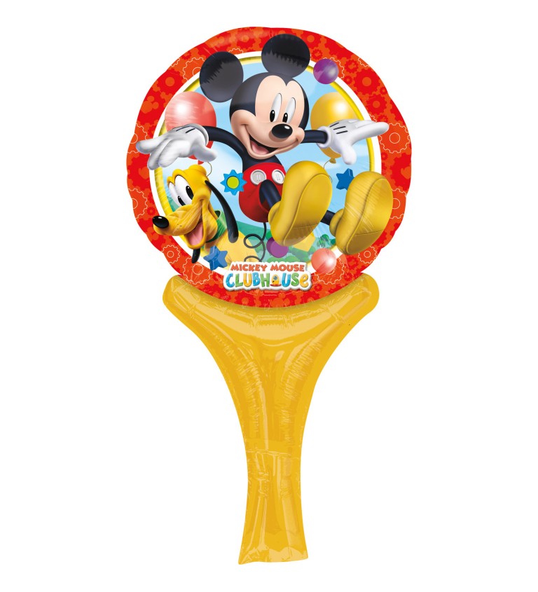 Fóliový balónek Mickey Mouse - lízátko